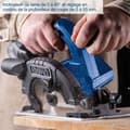Miniatyrbillede 6 af 6: Akku-rundsav BC-CS165-X - børsteløs 165 mm klinge maks. snit 55 mm ved 90° - SCHEPPACH 20V IXES - uden batteri eller oplader