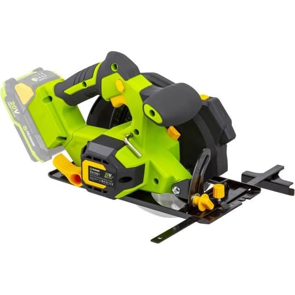 Akku-rundsav - FIELDMANN - 20V - 165 mm - Laserguide - Batteri og oplader medfølger ikke