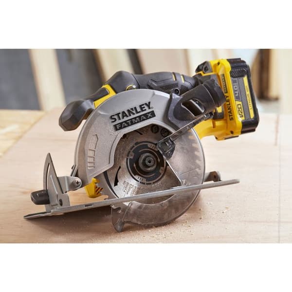 Cirkelsåg - STANLEY FATMAX V20 - SFMCS500B-XJ - 165 mm - 18V litium - Utan batteri
