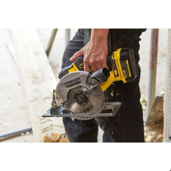 Cirkelsåg - STANLEY FATMAX V20 - SFMCS500B-XJ - 165 mm - 18V litium - Utan batteri