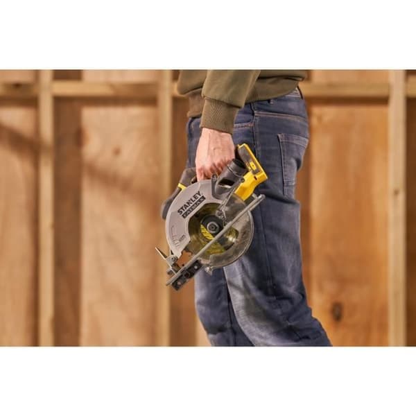 Cirkelsåg - STANLEY FATMAX V20 - SFMCS500B-XJ - 165 mm - 18V litium - Utan batteri