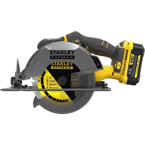 Rundsav - STANLEY FATMAX V20 - SFMCS500M2K-QW - 165 mm - 18V Lithium - 2 4Ah Batterier
