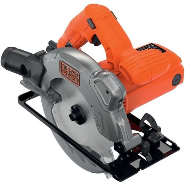 BLACK+DECKER 1250W Cirkelsåg med sladd (Levereras med 1 klinga + 1 parallellanslag + 1 insexnyckel) - CS1250L-QS