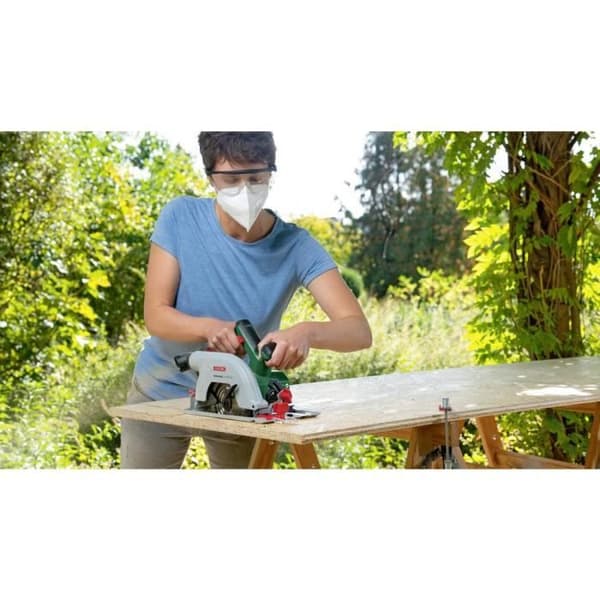Bosch Home and Garden Universal Circ 18V-53 akkukäyttöinen käsipyörösaha - maks. sahaussyvyys 53 mm