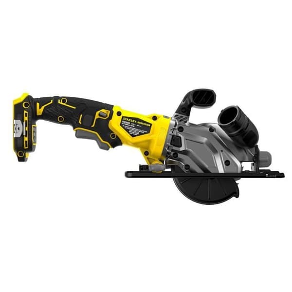 115 mm borstlös cirkelsåg - 18V - 4 500 rpm, 2 skärriktningar, LED - V20-serien - STANLEY FATMAX, SFMCS515B-XJ