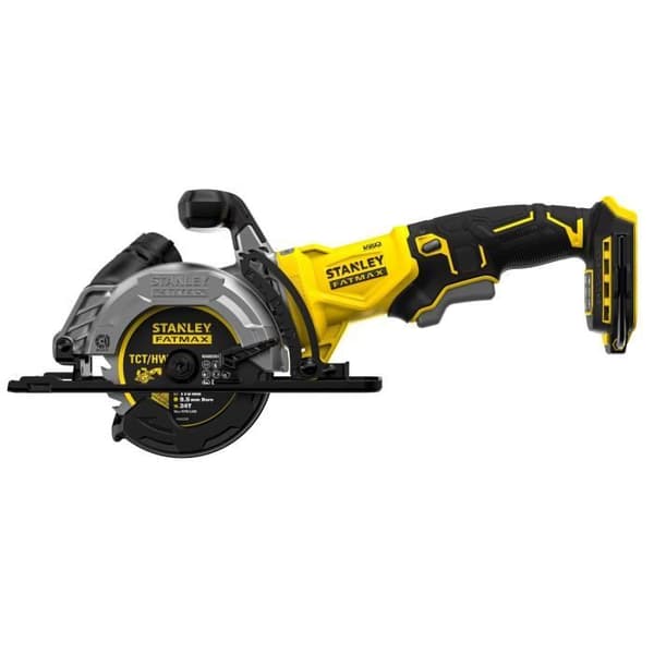 115 mm borstlös cirkelsåg - 18V - 4 500 rpm, 2 skärriktningar, LED - V20-serien - STANLEY FATMAX, SFMCS515B-XJ