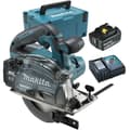 Miniatyrbild 1 av 5: MAKITA DCS553RTJ metallcirkelsåg - 18V Li-Ion 5 Ah Ø 150 mm