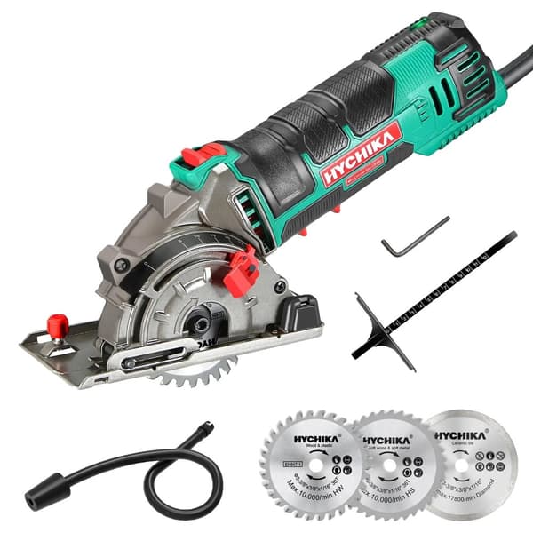 Mini Cirkelsåg, 500W Effekt, 4500rpm Hastighet,Cirkulär, EU
