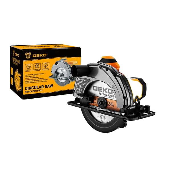 Cirkelsav, 1500W effekt, 4800 omdr./min hastighed, 185mm klinge diameter,DKPCCSD150C1