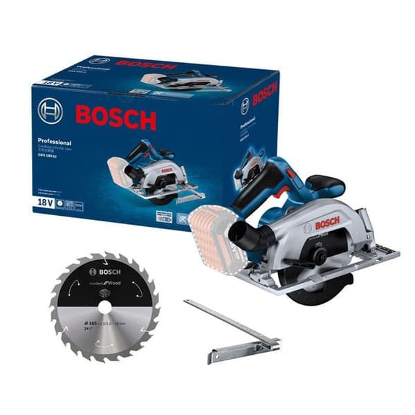 18V borstlös sladdlös cirkelsåg (endast produkt) GKS 185-LI - BOSCH 06016C1221