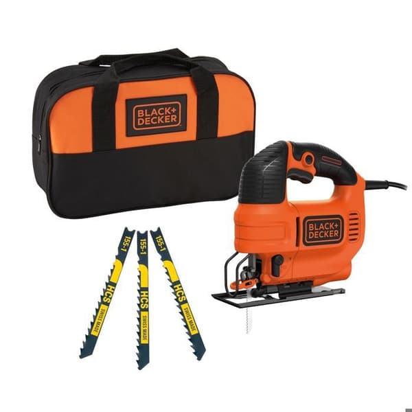 Sticksåg med pendelfunktion - BLACK+DECKER - KS701PE3S-QS - 520W - Sladddriven - 3 inkluderade blad