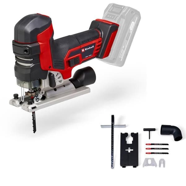 Einhell Professional Trådlös sticksåg TP-JST 18/135 Li BL PXC (18V, med 3 blad) Levereras utan batteri eller laddare