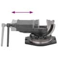 Miniatyrbillede 5 af 10: vidaXL skruestik 2-akset 100 mm