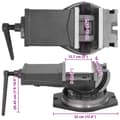 Miniatyrbilde 10 av 10: vidaXL Vippeskrustikke 2 aksler 160 mm