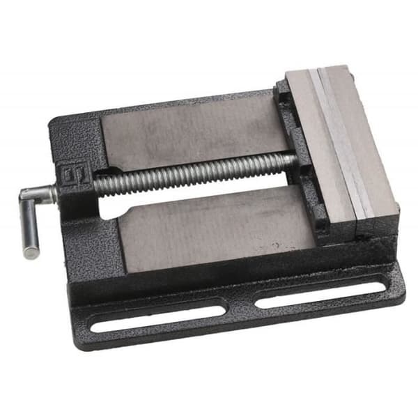 KS TOOLS 500.8457 Skruvstycke med parallellbackar 150mm, öppning 120mm för pelarborr 500.8454