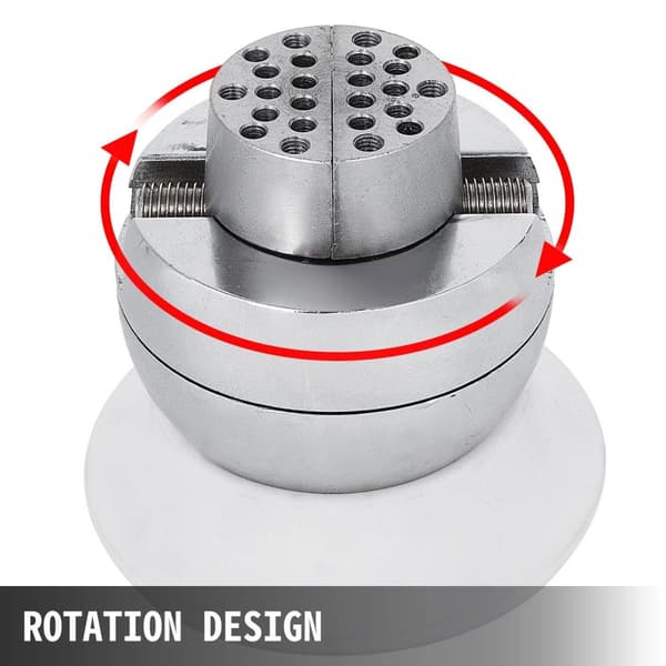3 tums mini gravering boll skruvstäd med komplett tillbehörssats, galvaniserat stål material, vridbar design, justerbara käftar, bred applikation