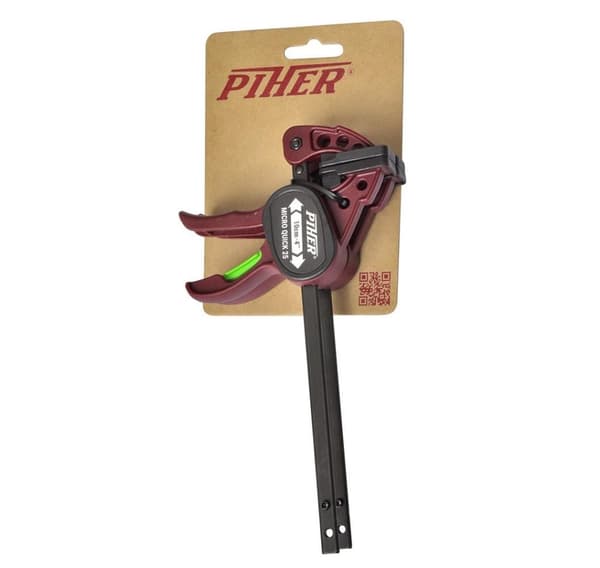 Mikro hurtigklemmer 2stk, 10cm max 25kg