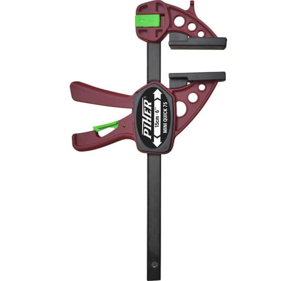 Enhånds Mini Quick klemme 5,5x15cm max 75kg