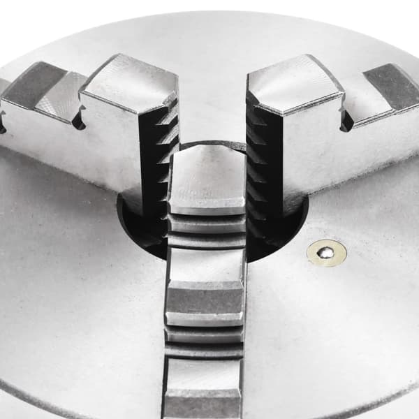 3-backs självjusterande svarvchuck 160 mm stål