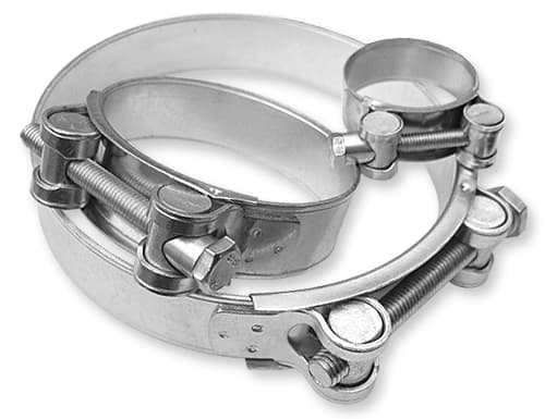 Set med 5 produkter. GBS slangeklemme 101mm/24mm