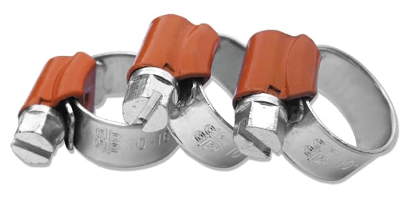 100 tuotteen paketti. Seepra letkunkiristin FORCE ORANGE 10-16mm W1
