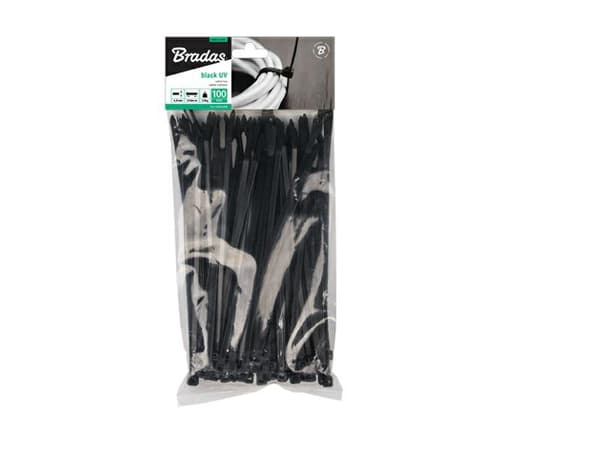 SVART PLASTBAND 8,8x450/100 st...