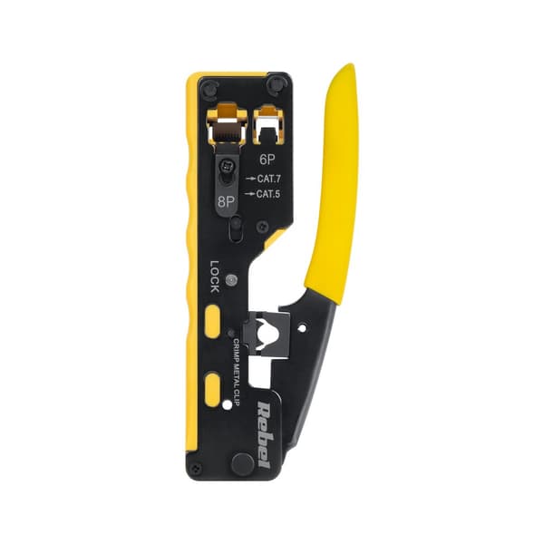 Crimper til RJ45/RJ12 gennemføringspropper