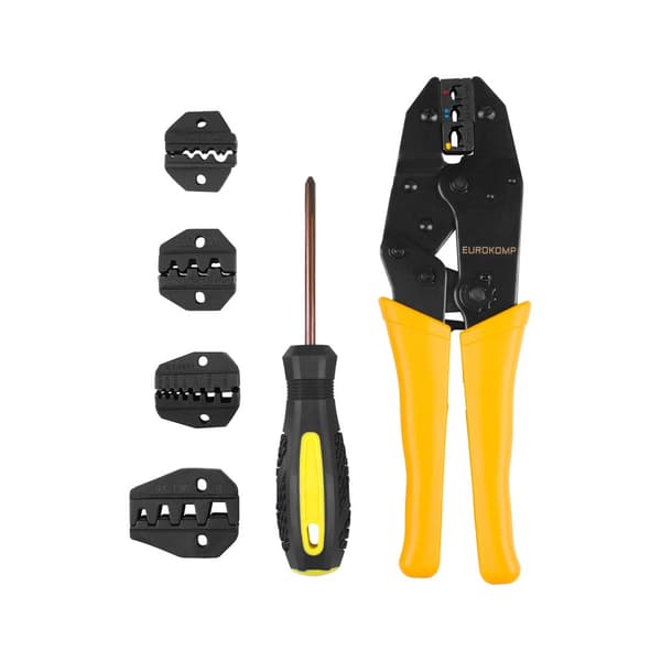Crimper med udskiftelige kæber (sæt) E6110