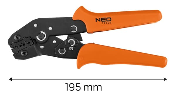 Krympetang til ferrulterminaler 0,25-6 mm2
