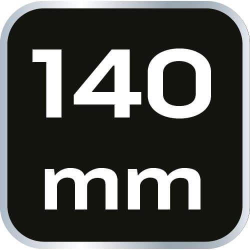 Krympetang 0,25-2,5 mm2 (15-9 AWG), 140 mm