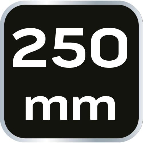 Universallåstång 250 mm, raka käftar