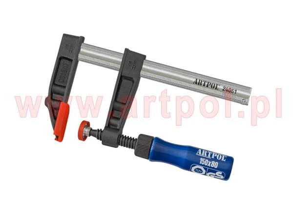 ARTPOL CARPENT CLAMP 120 x 250mm TYPE (F) TUV/GS