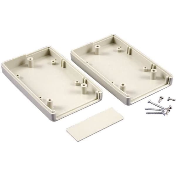 Bärbart fodral - Hammond Electronics - RH3195 - ABS - ljusgrå - 190 x 100 x 40
