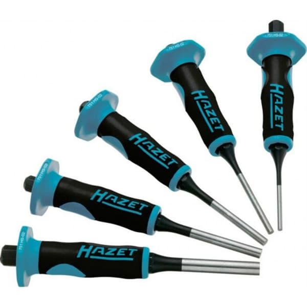 Hazet - 751HS/5 - Pin Punch Set - Lufttorkad krom-vanadium