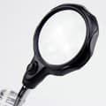 Miniatyrbillede 3 af 6: TREDJEHÅNDS LØDDEKIT HOLDER FORSTRUPSGLAS + LED