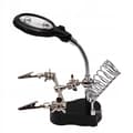 Miniatyrbillede 1 af 6: TREDJEHÅNDS LØDDEKIT HOLDER FORSTRUPSGLAS + LED