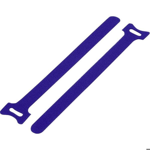 TRU COMPONENTS TC-12355400 Kardborreband för gruppering av velourdel och kardborredel (L x B) 3