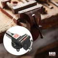Miniatyrbillede 7 af 7: Låsesmed skruestik, roterende, stål 5"
