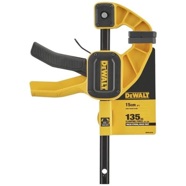 Enhandsklämma - DEWALT - DWHT0-83192 - Spännkraft 135 kg - 82 mm hjulbas