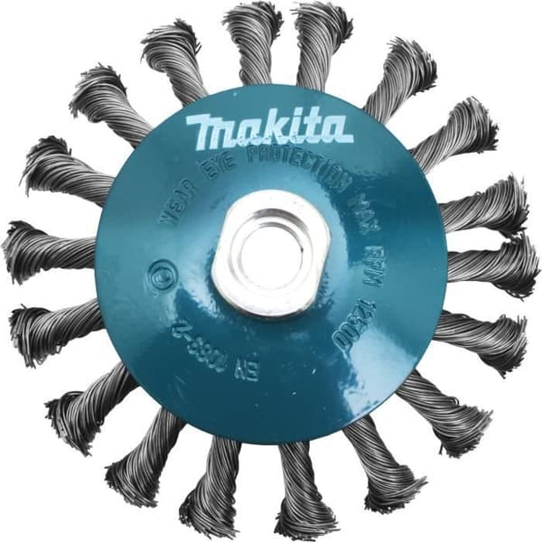 cirkulär borste 115mm m14 twist. makita - d39883 slangklämma - låsring