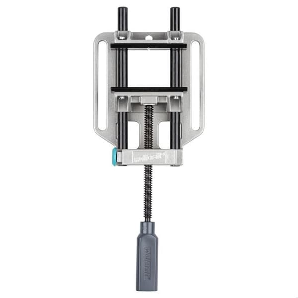 Universalskruvstycke i gjuten aluminium, öppning upp till 100 mm - wolfcraft 3410000
