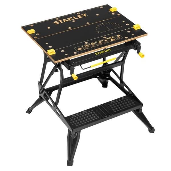 Vikbar 2 i 1 vertikal klämarbetsbänk - STANLEY - STST83800-1