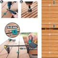 Miniatyrbild 3 av 6: Installationssats för trädäck - wolfcraft 6988000