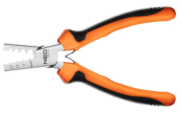 Krympetang til 1,5-6 mm2 (23-13 AWG) terminaler, 140 mm