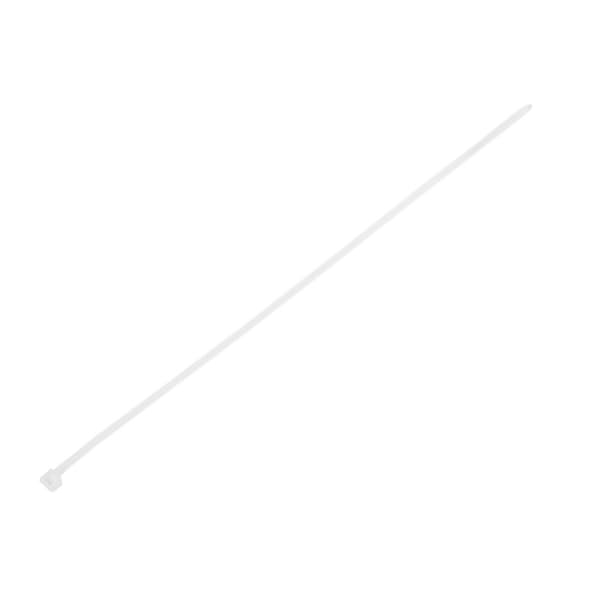 Nippusiteet 2,5 x 200 mm, 100 kpl, valkoinen