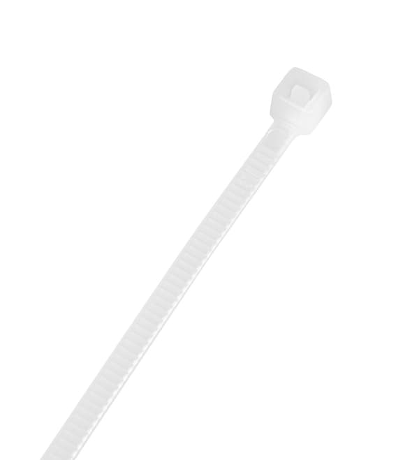 Nippusiteet 2,5 x 100 mm, 100 kpl, valkoinen