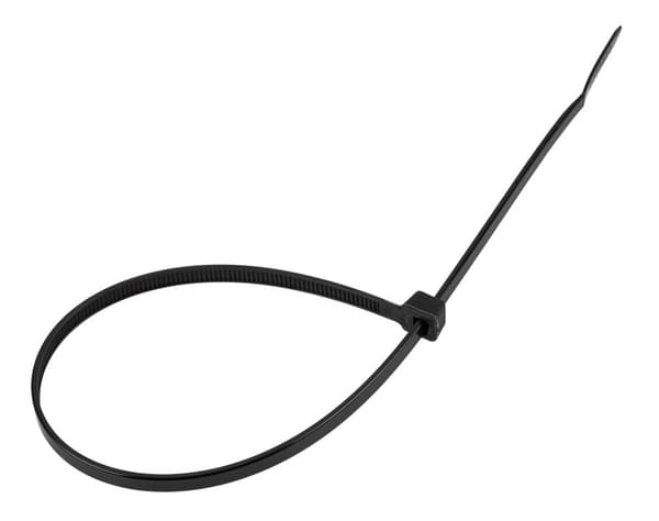 EXTREME kabelbindere 4,8 × 200 mm, sort, 100 stk.