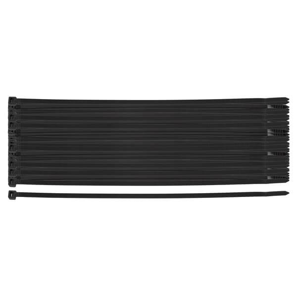 EXTREME kabelbindere 4,8 × 200 mm, sort, 100 stk.