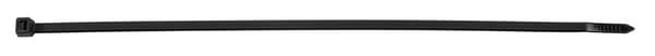 EXTREME kabelbindere 4,8 × 200 mm, sort, 100 stk.