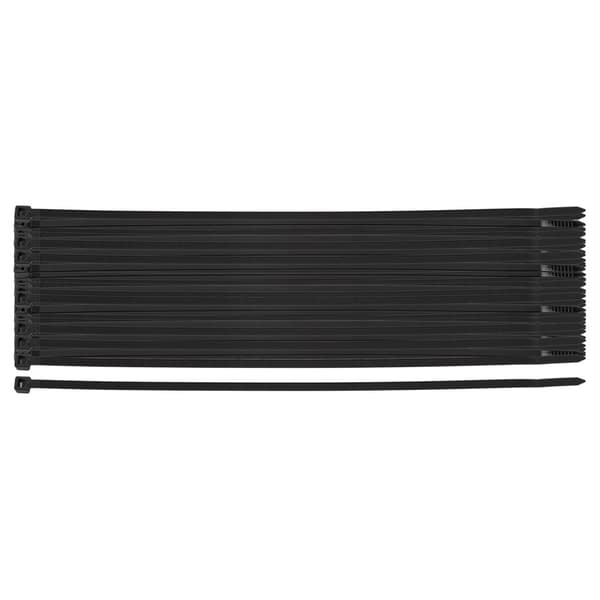 EXTREME kabelbindere 4,8 x 300 mm, sort, 100 stk.